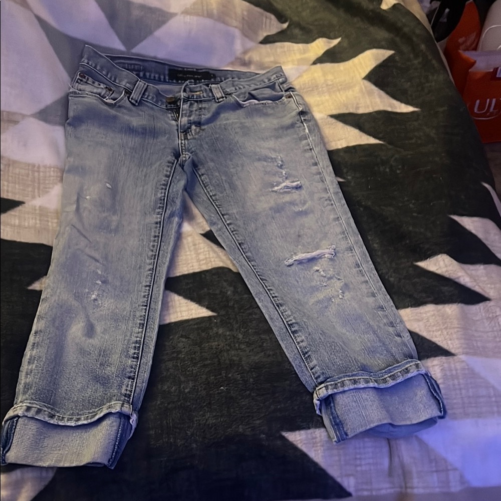 Calvin Klein Blue jeans all the rage Carolin Bessette
